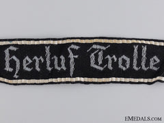 A Danish Schalburg Corps Company Cufftitle; Herluf Trolle

2650