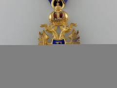 An Austrian Order Of The Iron Crown In Gold By Rothe