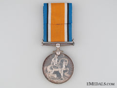Wwi British War Medal To The Suffolk Regiment