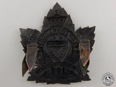 A 158Th Battalion Duke Of Connaught's Own Cef Cap Badge
