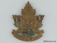 45Th Battalion Cef (Brandon Manitoba) Cap Badge Cef