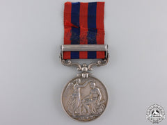 An 1854-95 India General Service Medal To Colour Sergeant Staples