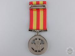 Canada. A Fire Service Exemplary Service Medal To H.a.mindlin