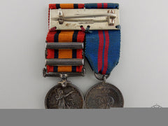 A Miniature Queen South Africa Medal Pair