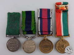 Four First War Period British Miniature Medals