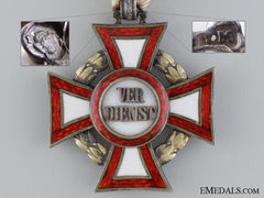 An Austrian Military Merit Cross By V.mayer
