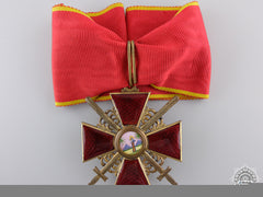 An Imperial Russian Order Of St. Anne With Swords; 2Nd Class C. 1917