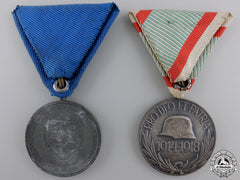 Two Hungarian Campaign Medals