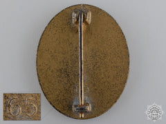A Gold Grade Wound Badge By Klein & Quenzer