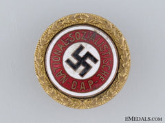 The Small Golden Party Badge Of Franz Bentz