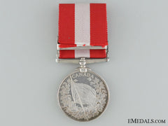 A Canada General Service Medal To The 43Rd Battalion