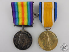 Canada. A Medal Group To The 54Th Canadian Infantry