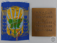 A French Vichy State Cjf Pair