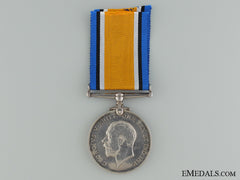 Wwi War Medal To Company Quartermaster Sergeant; 188Th Batt.