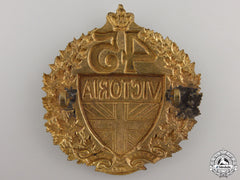 A 1890'S 45Th Victoria County Militia Regiment Badge