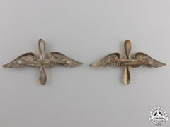 A Pair Of German Imperial Shoulder Board Insignia For A Fliegertruppe