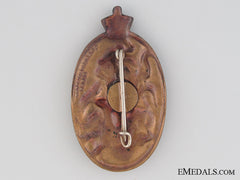 An Iranian Rastakhiz Anti-Communist Struggle Badge; French Made