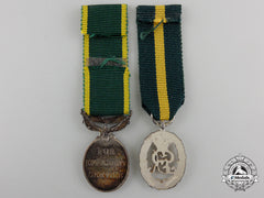 Two Miniature British Decorations Medals