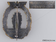 An Early Minesweeper War Badge By Schwerin