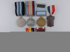 A Second War Group Of Six Medals & Awards