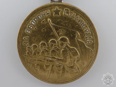 A Soviet Defence Of Stalingrad Medal; Type I