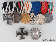 A Prussian Ministry Of State Medal Bar To Amtsrat Heinrich Drews