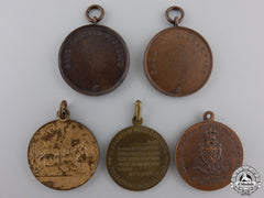 Five Italian Medals And Awards