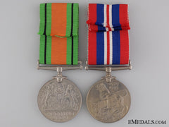 A Pair Of Second War British War Medal