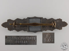 A Bronze Grade Close Combat Clasp By Friedrich Linden, Lüdenscheid