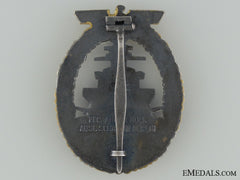 A Mint High Seas Fleet Badge By Adolf Bock Ausf. Schwerin