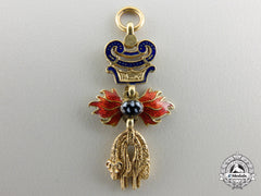 A Fine Miniature Austrian Order Of The Golden Fleece In Gold