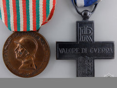 Two First War Italian War Medals