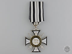 A German First War Veteran's Participant's Cross 1914-1918