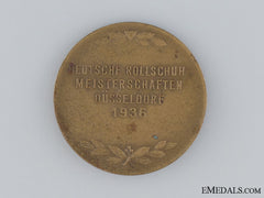 1936 Drl German Roller Skating Championships Medal