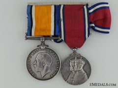 A First War Jubilee Medal Pair To Nursing Sister Birrell Cef