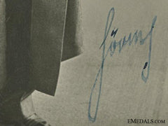 An Early 1933 Hermann Göring Signature