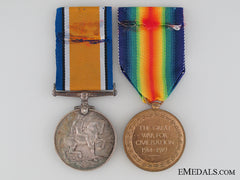 Wwi Pair To The Duke Of Cornwall's Light Infantry