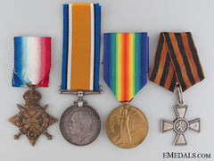 A First War Canadian St.george Cross Recipient