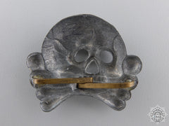An Ss Skull Visor Cap