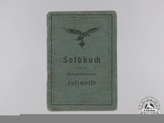 The Award Documents Of Luftwaffe Dkg Recipient Feldwebel Kämmerling