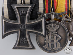 A Reuss First War Medal Bar With Three Awards