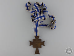 A German Mother's Cross; Bronze Grade