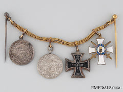 Group Of Four Miniature Medals