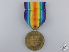 A First War Victory Medal To The 7Th Canadian Infantry; Kia