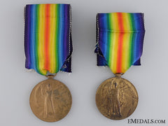 A First War Victory Medal To Victoria Cross Recipient 1917