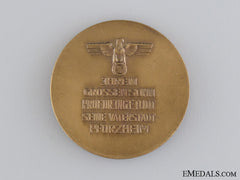 A 1939 Voyage Of The Kdf Cruise Ship "Robert Ley" To Norway Medal