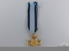 A Miniature Polish Order Of The Virtuti Miltari; 4Th Class