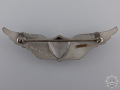 United States. An Army Air Force Aviator Wings Badge, By Vanguard, C.1945