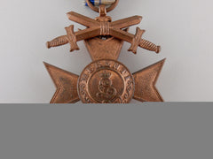 A Bavarian Military Merit Cross With Swords; 3Rd Class