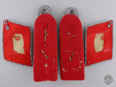 Flak Artillery Oberst Collar Tabs & Shoulder Boards